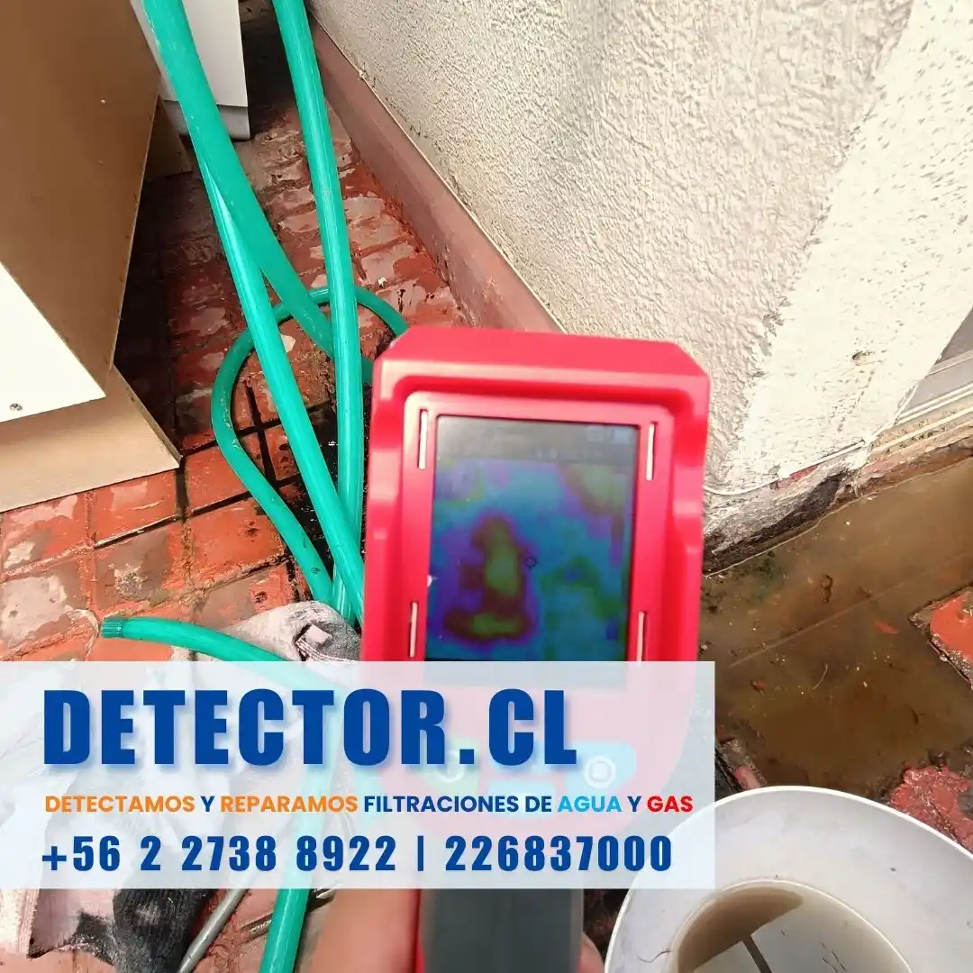 Detección de fugas en departamento en Las Condes