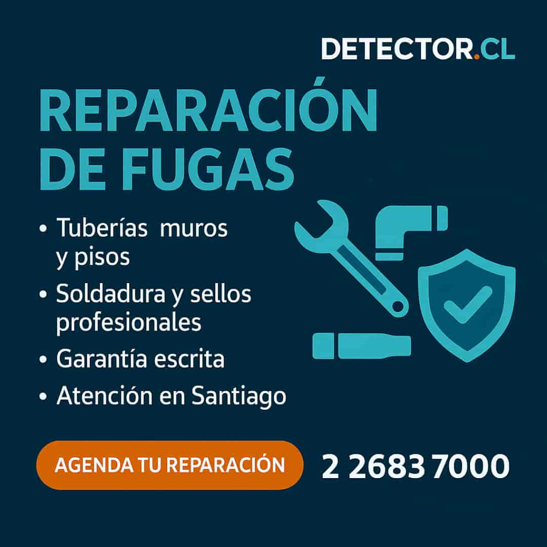 Reparación mínima y pruebas de hermeticidad